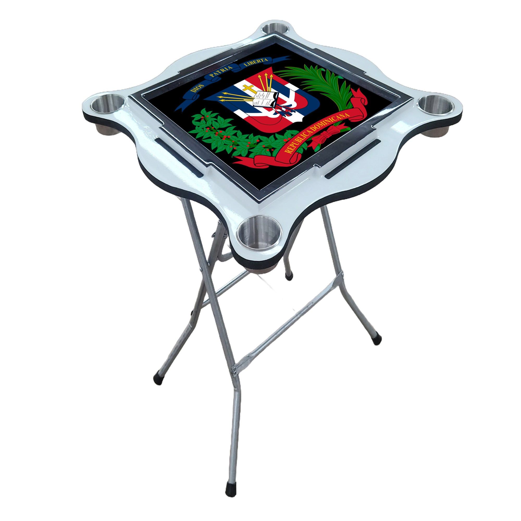 Mesa de Domino Dominicana Moderna Logo #4