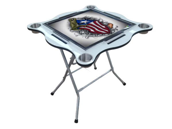Mesa de domino de Puerto Rico Moderna Logo 3