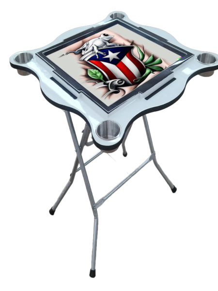 Mesa de domino de Puerto Rico Moderna Logo 5