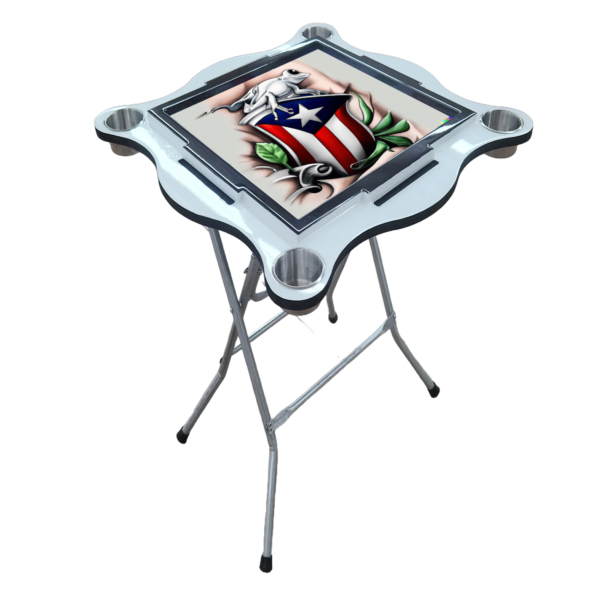 Mesa de domino de Puerto Rico Moderna Logo 5