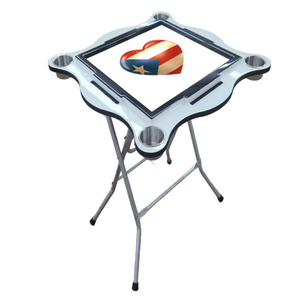 Mesa de domino de Puerto Rico Moderna Logo 8