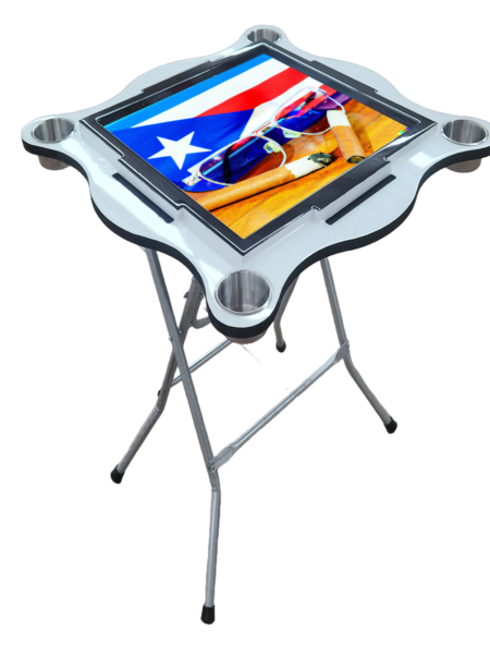 Mesa de domino de Puerto Rico Moderna Logo 9