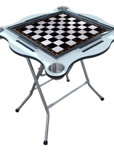 Mesa de Domino Con Ajedrez
