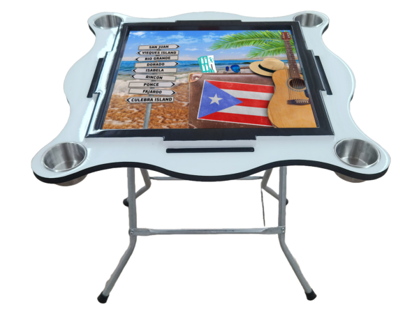 Mesa de domino de Puerto Rico Moderna Logo 6 - Image 2