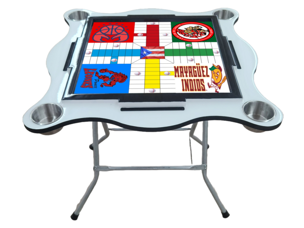 Mesa de domino de Puerto Rico y Parchis - Image 2