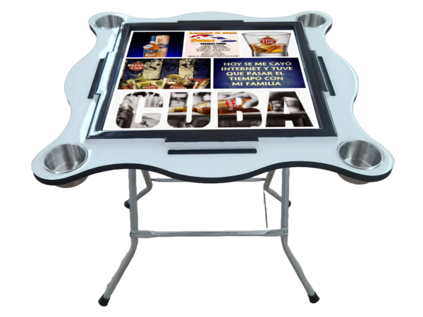 Mesa de Domino Cubana Moderna Style 1 - Image 3