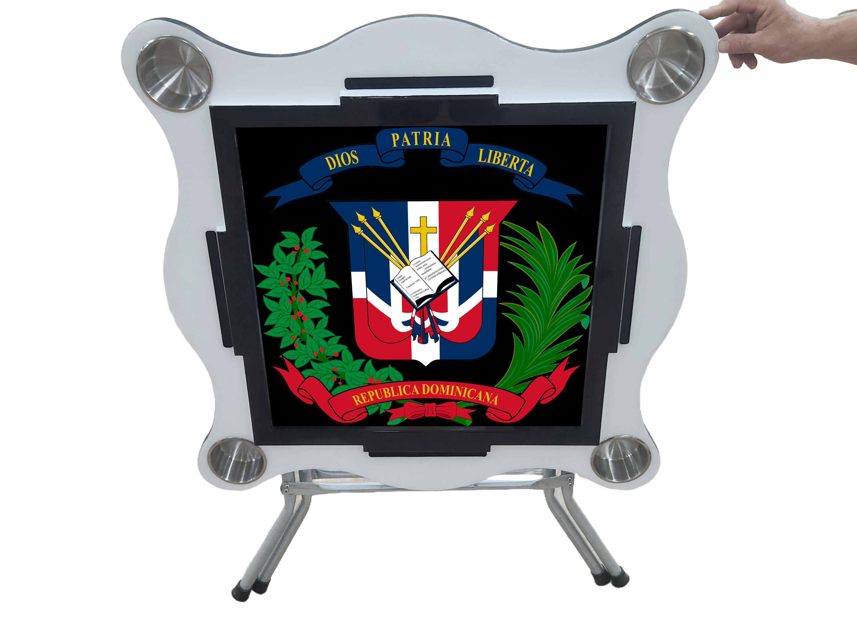 Mesa de Domino Dominicana Moderna Logo #4 - Image 4