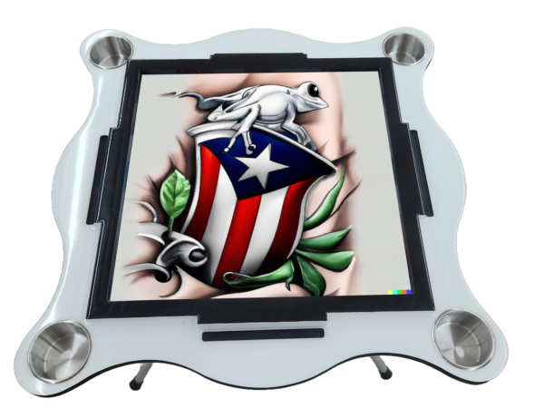 Mesa de domino de Puerto Rico Moderna Logo 5 - Image 4