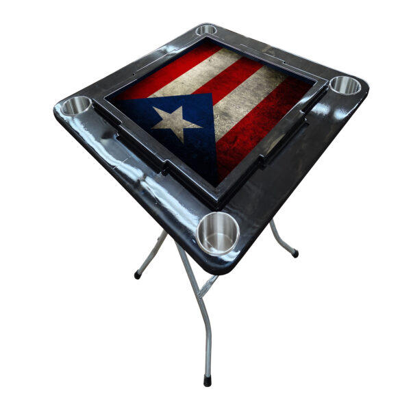 Mesa de domino de Bandera de Puerto Rico