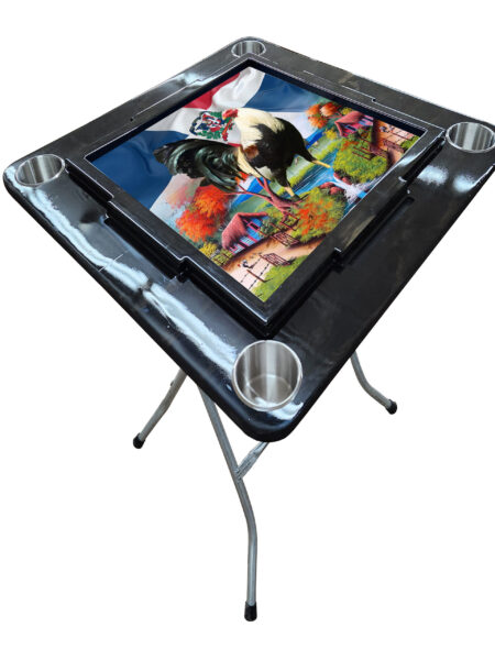 Mesa de Domino de Bandera y Gallo