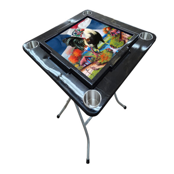 Mesa de Domino de Bandera y Gallo