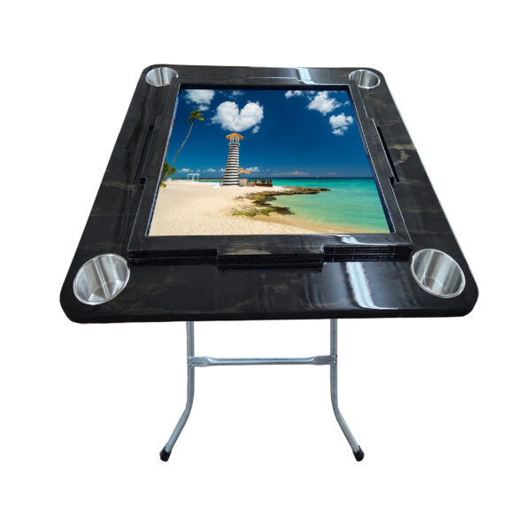 Mesa de Domino de paisaje de playa - Image 2