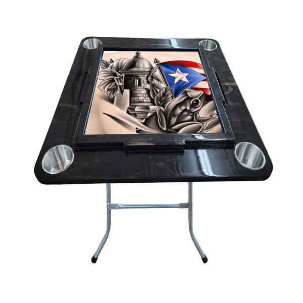 Mesa de domino de Monumento de Puerto Rico - Image 2