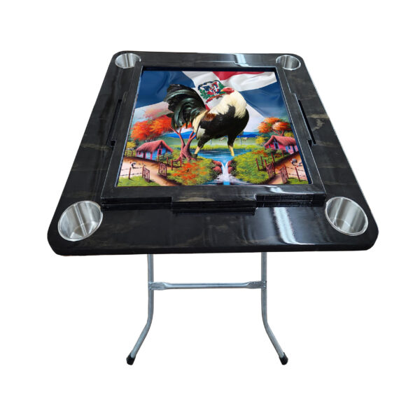 Mesa de Domino de Bandera y Gallo - Image 2