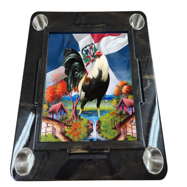 Mesa de Domino de Bandera y Gallo - Image 3
